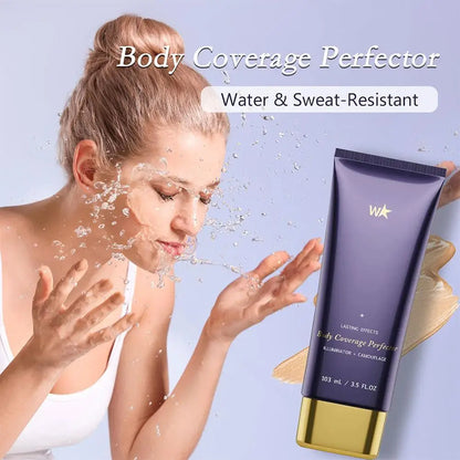 Body Tattoo Concealer Curing Cream  Tattoo Dark Spot High Coverage Waterproof Sweat Proof Natural Traceless Coverage